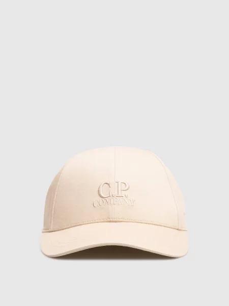Детская кепка C.p. Company бежевая