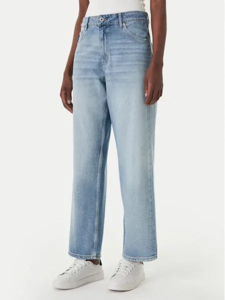 HUGO Jeans hlače modra