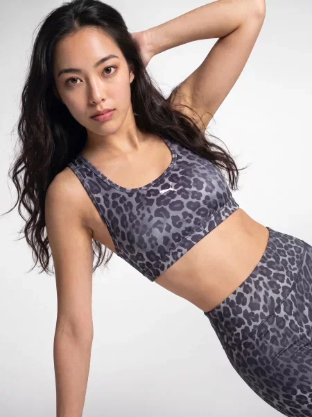Sutien Puma cu buline gri