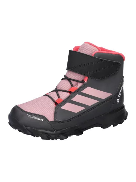 Buty trekkingowe dla dzieci adidas Terrex Snow CF Climawarm fioletowe