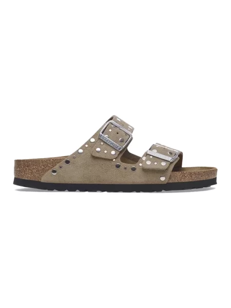 Trampki Birkenstock Arizona Rivets Suede Leather Taupe EUR 38 beżowe