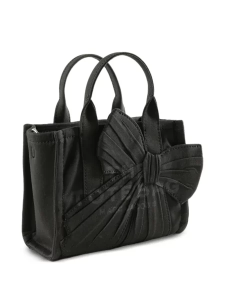 Geantă shopper Marc Jacobs cu funde negru