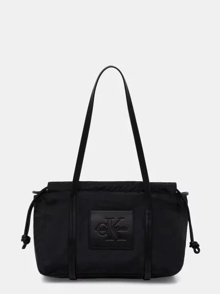 Calvin Klein geantă shopper pentru femei negru