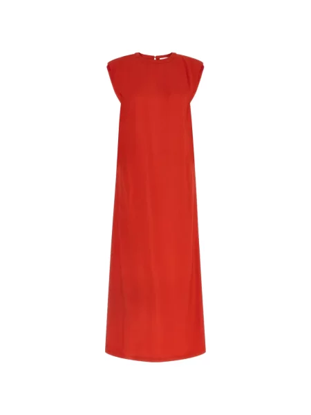 Maxi rochie maxi Nude de costum roșu