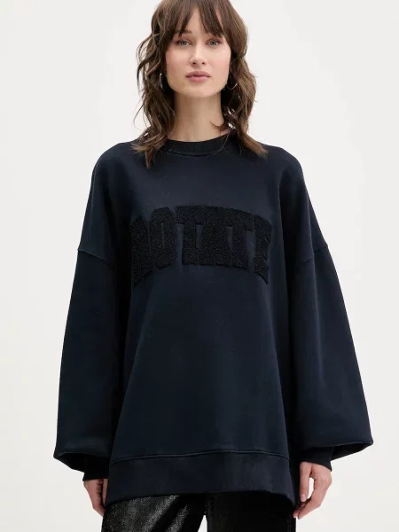 Rotate hanorac de bleumarin cu imprimeu