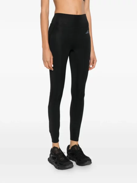 Leggings Adidas cu imagine negru
