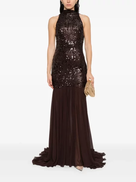 Rochie Atu Body Couture de costum maro