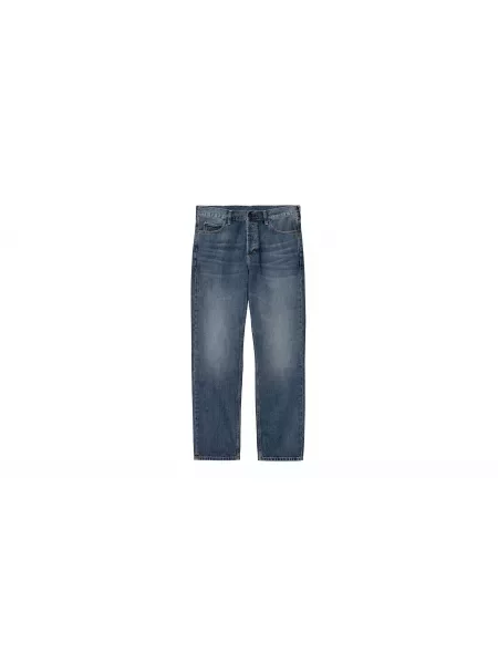 Jeansy z efektem znoszenia model ‘MARLOW’ Carhartt Wip niebieskie