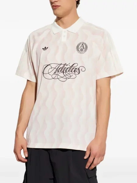 Tricou Adidas cu imagine plasă roz