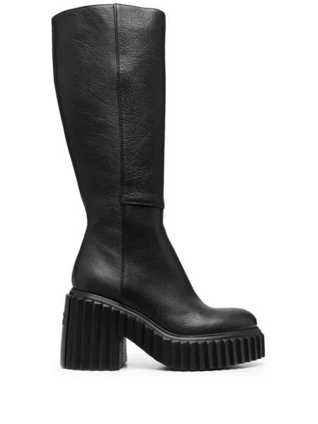 Botine Agl din piele negru