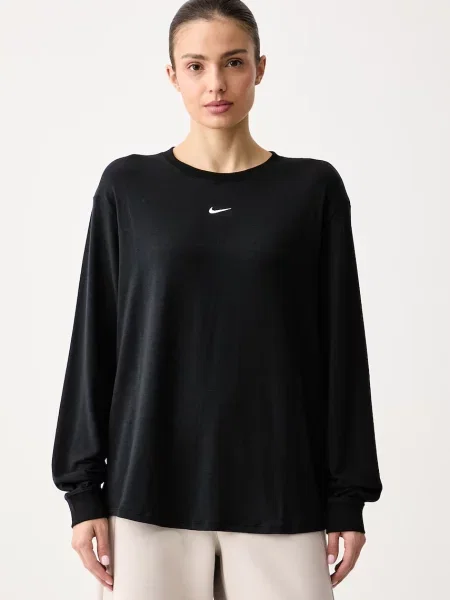 Nike longsleeve treningowy One Relaxed Dri-FIT czarna