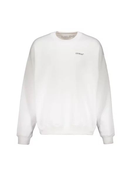 Bluza Off-white z logo biała