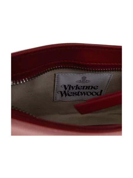 Torebka crossbody Vivienne Westwood w serca czerwona