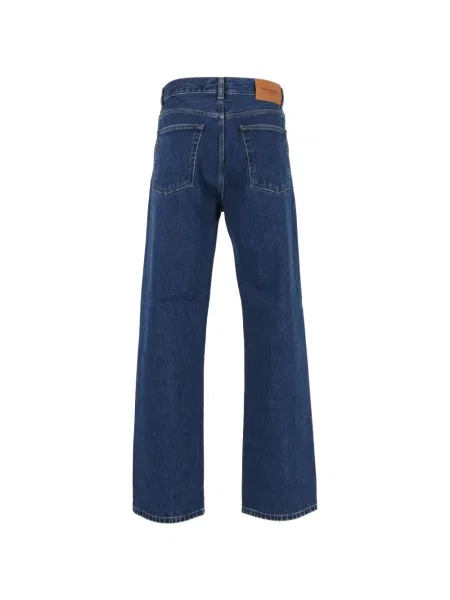 Nohavice Carhartt Wip modrá