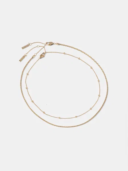 Calvin Klein colier pentru femei din oțel inoxidabil pachet de 2