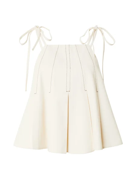 TOPSHOP Top lână alb
