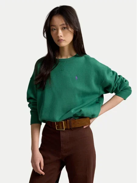 Polo Ralph Lauren Sweater majica sivkasto zelena