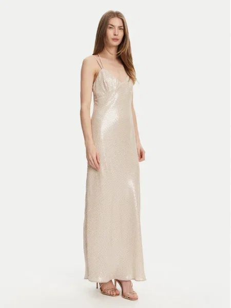 TWINSET Rochie de seară Écru bej