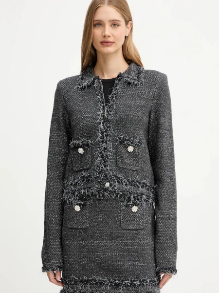 Жилетка Blugirl Blumarine дамска от топла материя черно