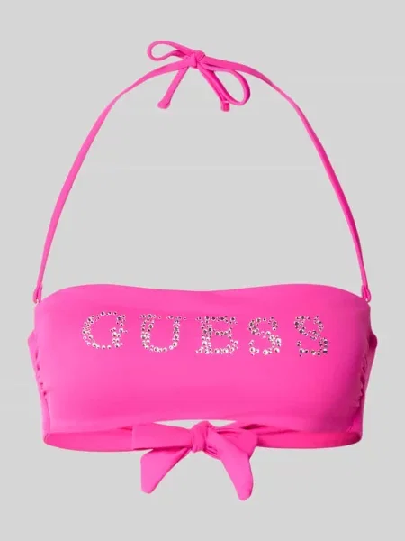 Góra bikini o kroju slim fit w styl bandażowy model Violet' Guess