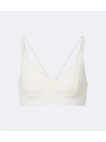 Sutien sport Norba cu bretele alb