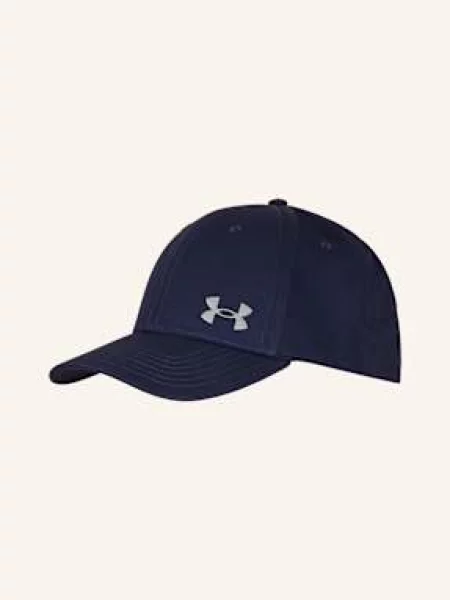 Pánská kšiltovka Under Armour Sportstyle Metal Adjustable midnight navy/silver stříbrná