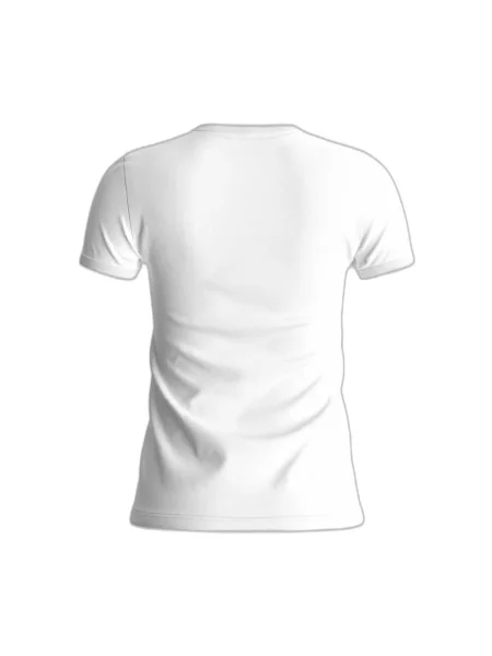 T-shirt GUESS Ss Cn Mini Triangle White M biała