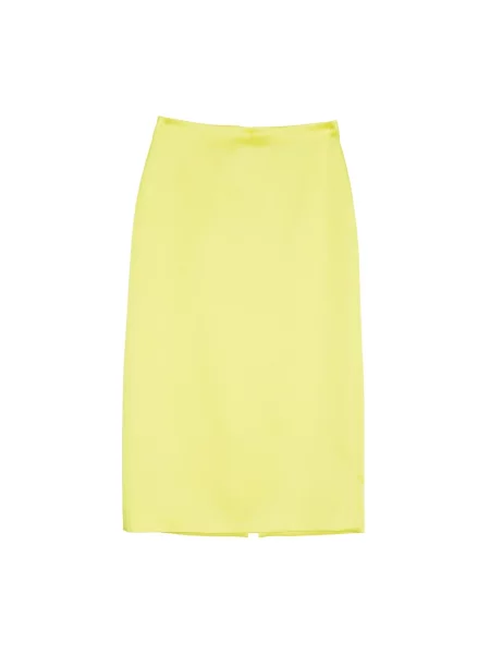 Spódnica midi Twinset żółta