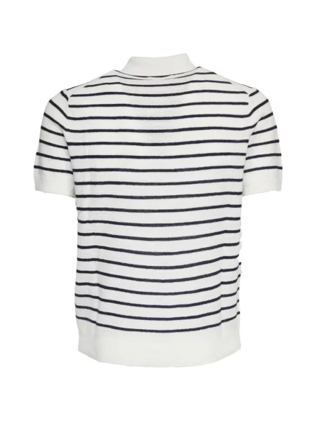 Ριγέ polo Polo Ralph Lauren λευκό