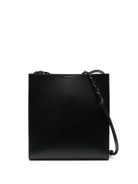 Geantă Jil Sander din piele negru