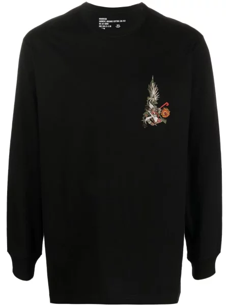 Tricou Maharishi cu imagine negru