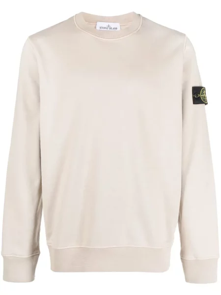 Hanorac crewneck Stone Island cu strasuri