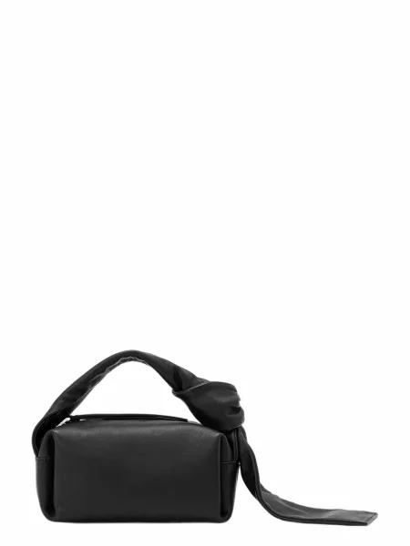 AllSaints geantă pentru femei din piele EFFIE negru