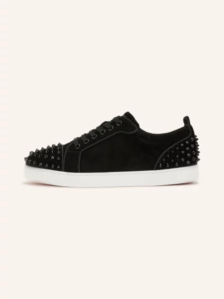 Christian Louboutin Sneakersy Louise Junior Z Nitami schwarz czarne