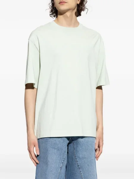 Tricou Off-white cu decolteu rotund alb