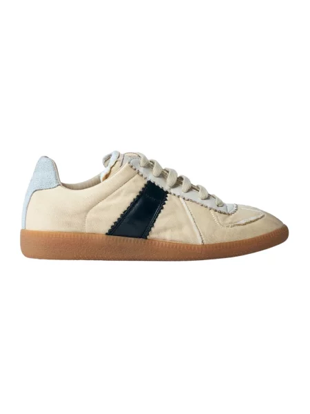 Sneakersy Maison Margiela skórzane beżowe