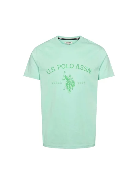 U.S. POLO ASSN. Tricou UWMaggi / deschis verde