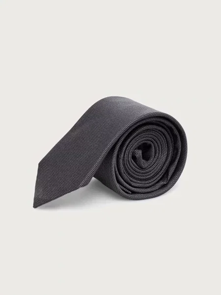 Calvin Klein cravată pentru bărbați de mătase negru