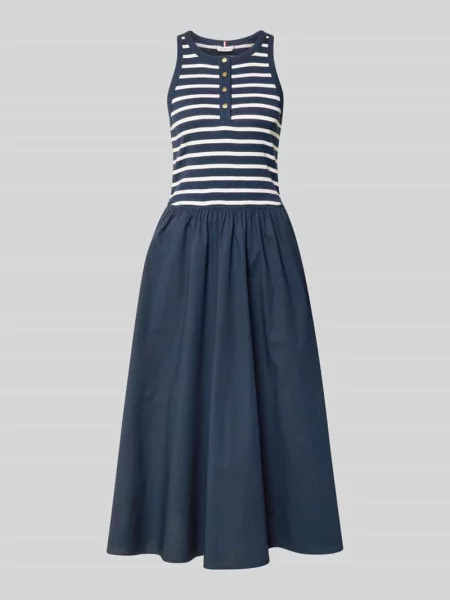 Sukienka casualowa o linii a z czystej bawełny Tommy Hilfiger