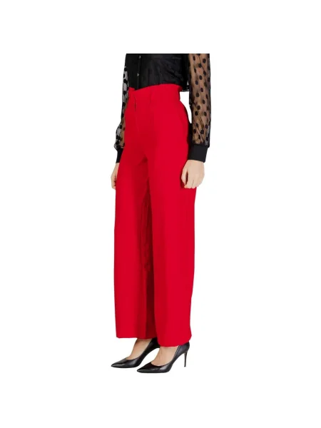 Morgan Palazzo nadrágok Wide Leg piros
