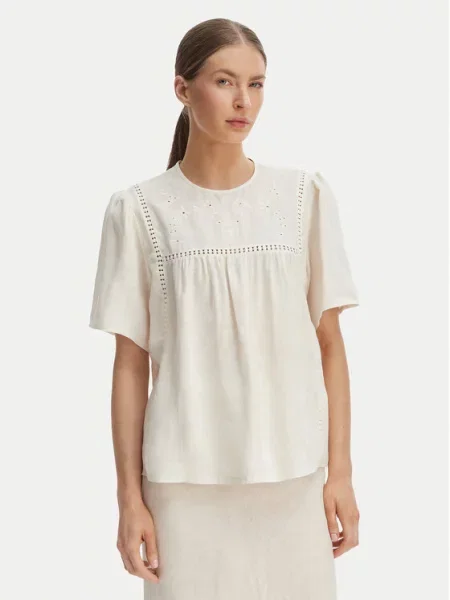 Weekend Max Mara Bluza Bacino Écru