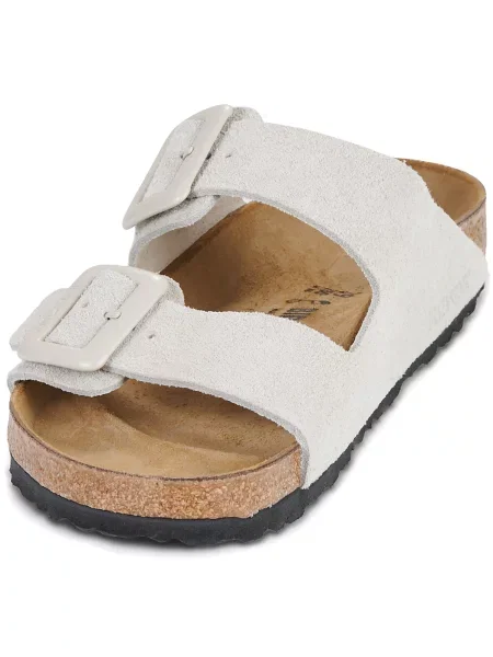 Pantofi Birkenstock cu cataramă bej