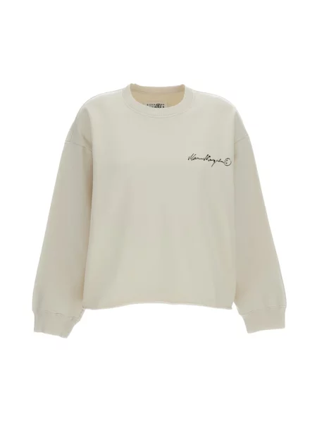 Top Mm6 Maison Margiela biały