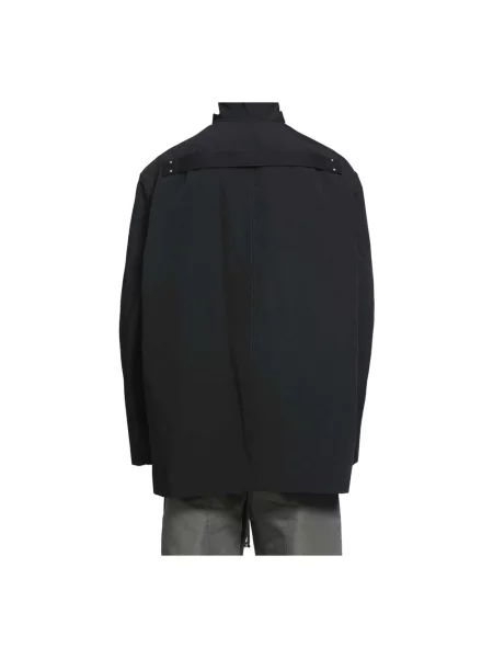 Kurtka Rick Owens z kołnierzem czarna