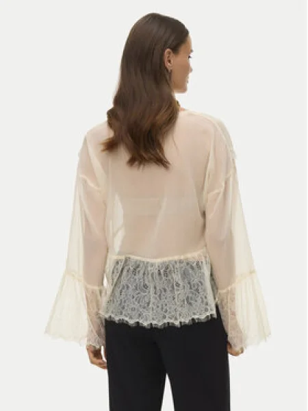 VERO MODA Blúzka VMEMILIE' béžová