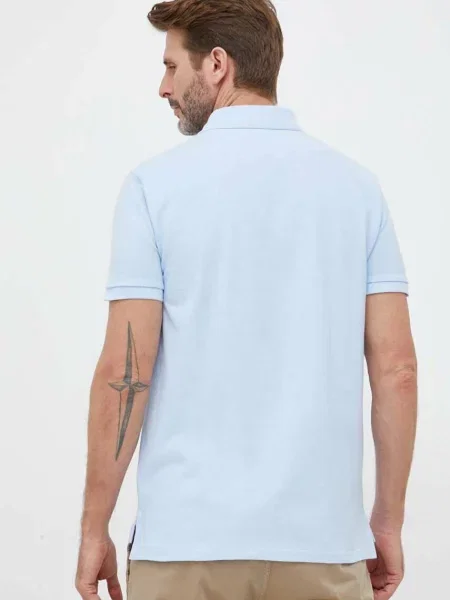 Поло Polo Ralph Lauren бірюзовий однотонний