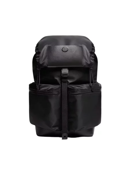 Torba Moncler skórzana czarna