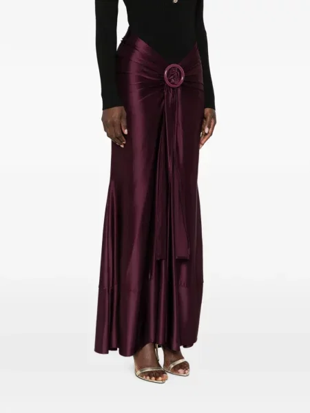 Fusta maxi Rabanne violet