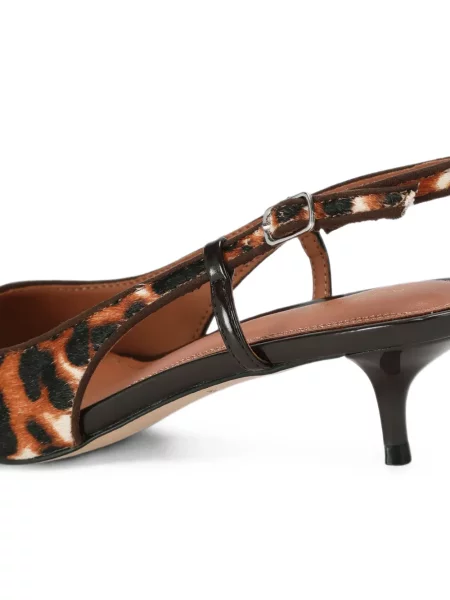 Pantofi cu toc Kurt Geiger London portocaliu