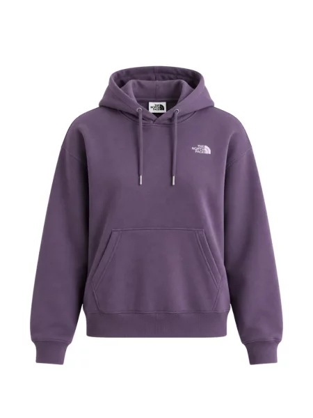 Hanorac cu glugă The North Face cu autograf violet